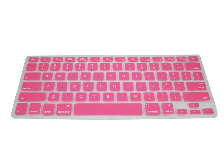 Silikone cover til tastatur, MacBook Pro 13.3 (Pink)
