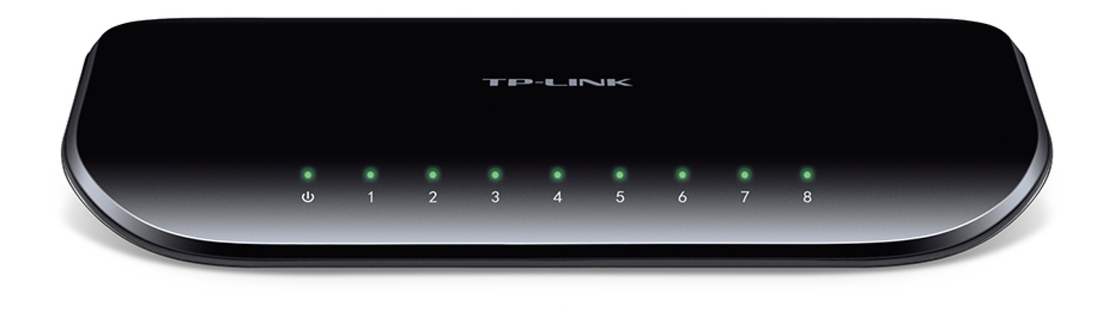 TP-LINK, netværksswitch, 8-ports 10/100/1000Mbps, RJ45