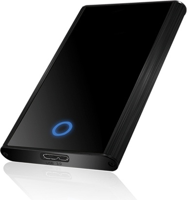 ICY BOX eksternt lagringskabinet til 1x2,5" SATA-harddisk, SATA 6Gb/s,