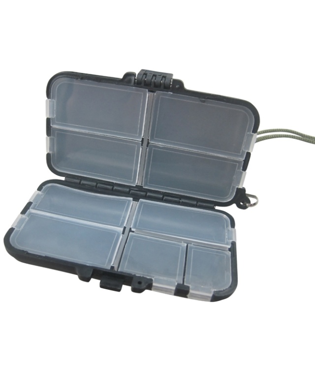 Opbevaringspose, 9 rum (svart)