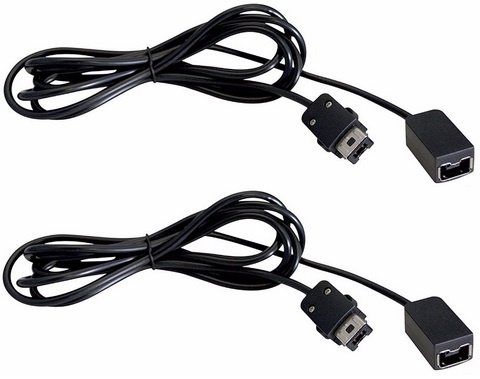 Forlængerkabel, 2-pak til Wii Nunchuk / NES/SNES Classic Mini, 1,8 meter