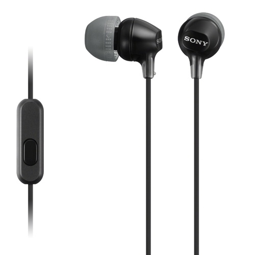 Sony Headset in-ear MDR-EX15AP Sv (MDREX15APB.CE7)
