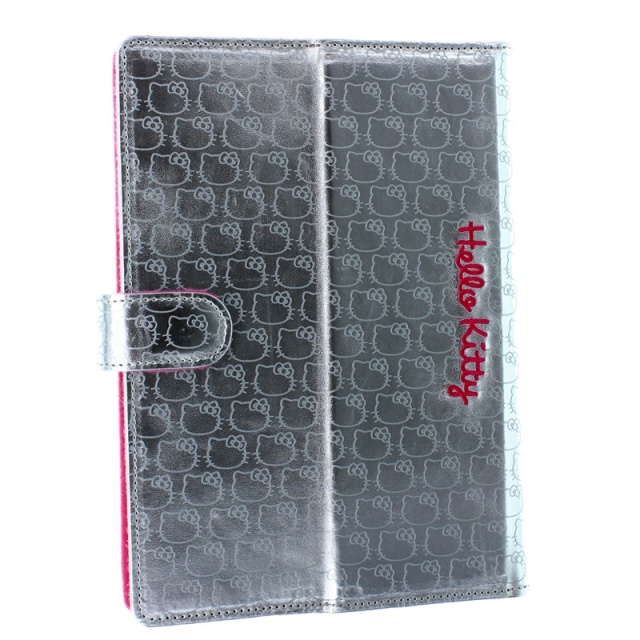 HELLO KITTY Tablet Cover 7-8" Universal Sølv
