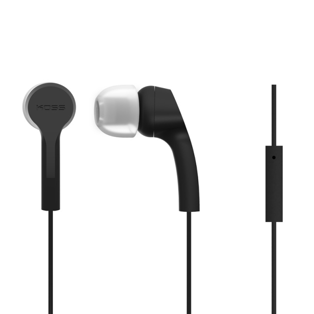 Koss Hovedtelefon In-Ear KEB9i Sort Mic