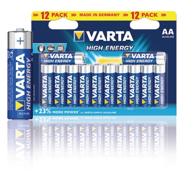 Varta Alkaline Batteri AA | 1.5 V DC | 12-Blister