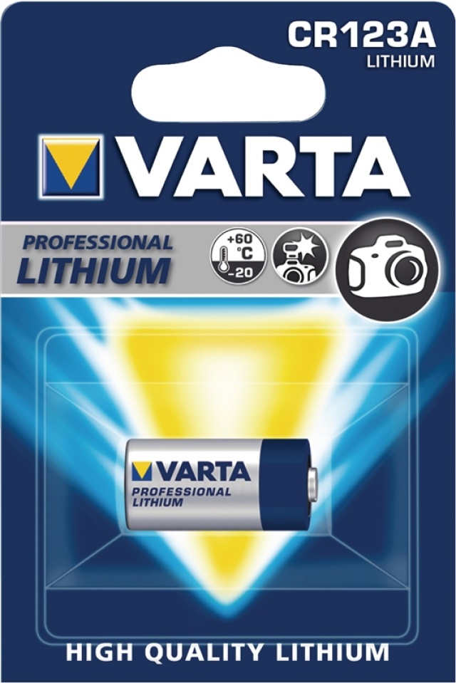 Varta Lithiumthionylchloridbatteri ER14505 | 3 V DC | 1430 mAh | 1-Blister | Grå / Sølv