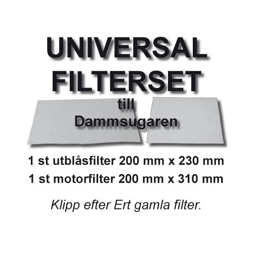 Champion Klippfilterset Universal