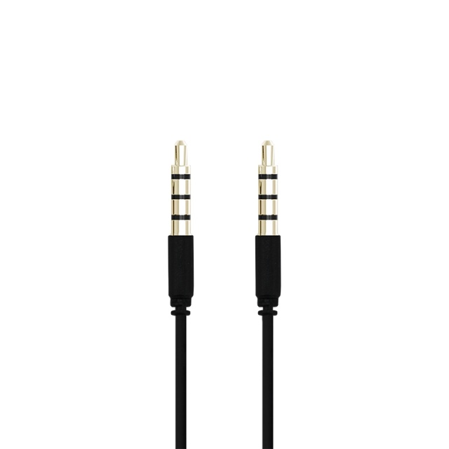 Champion 3,5 mm lydkabel 1 m sort