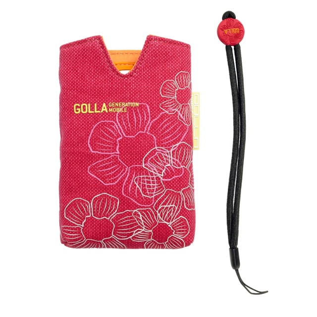 Golla Kompakt Taske Sleeve Happy Rosa G1003