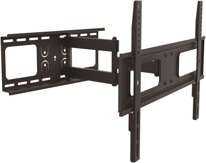 DELTACO wall mount for tv/screen, 32"-75",  max 50kg, 3 leads, black