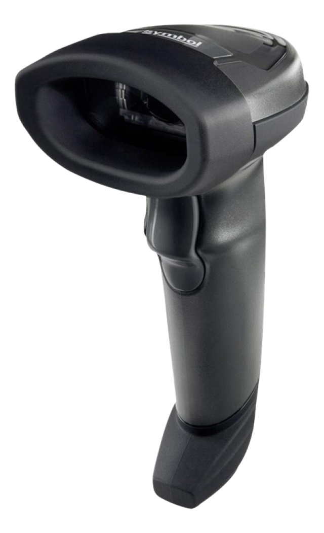 Zebra LI2208 1D Linear Imager Black STD Range USB Kit