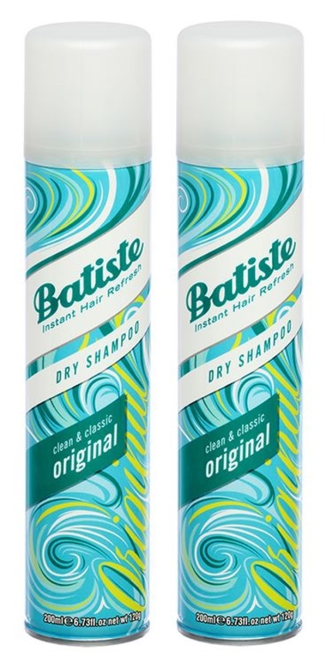 2-pack Batiste Dry Shampoo Original Stor 200ml