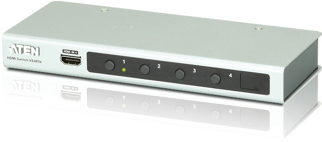 ATEN VS481B - Professionel HDMI-switch med fire indgange til en udgang