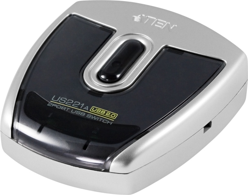 ATEN manuel USB 2.0 switch, 2 computere til 1 enhed