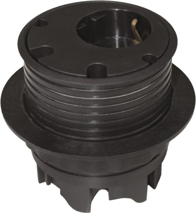 Powerdot Satellit PD11 - Satellit med et CEE 7/4 stik, fire huller til