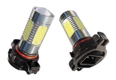 Tågeforlygter High Power 6W, fatning H16, 2-pak