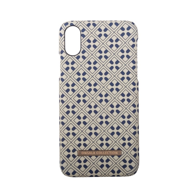 Onsala COLLECTION Mobil Cover Soft Blue Marocco iPhone X/XS