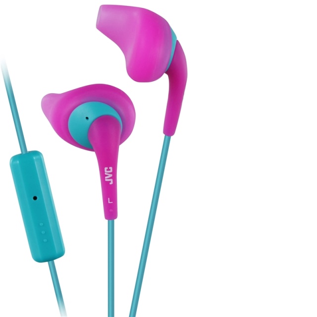 JVC Hovedtelefon In-Ear  ENR15 Gumy Sport Rosa Mic