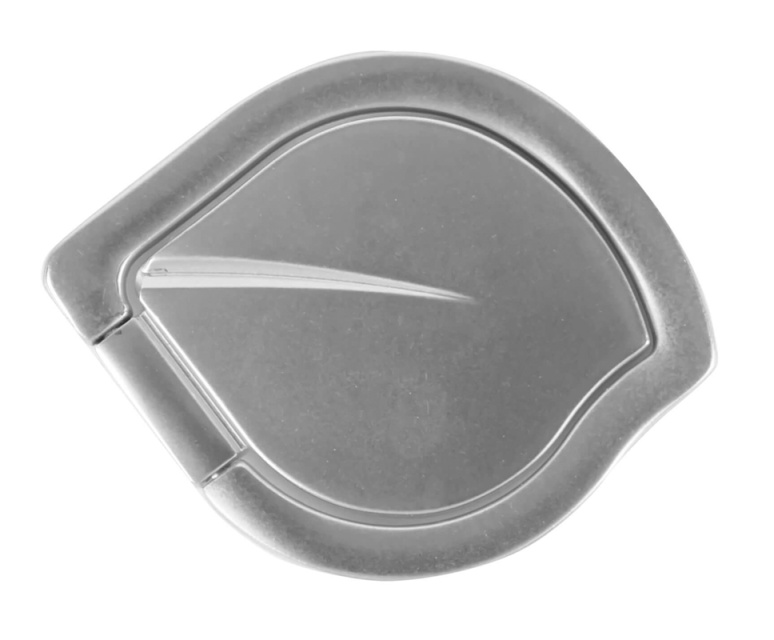 Gear Fingerring Mobil Blad Roterende  med Standerfunktion Mat Sølv