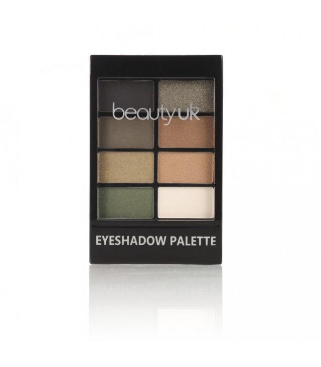 Beauty UK Eyeshadow Palette no.5 - Green with Envy