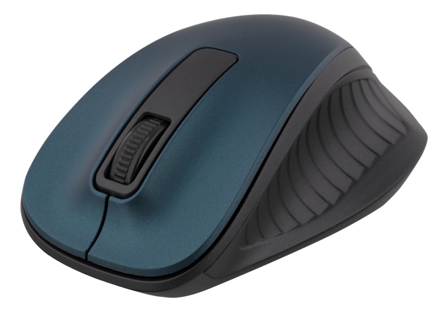 DELTACO wireless optical mouse, 1200 DPI, blue