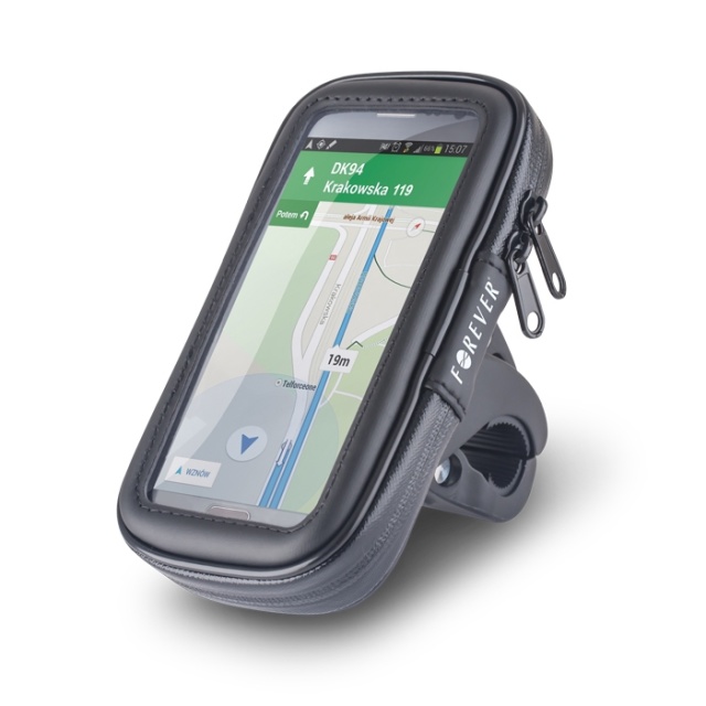 Forever BH-100XL, cykelholder til mobiltelefon og GPS (5,7")