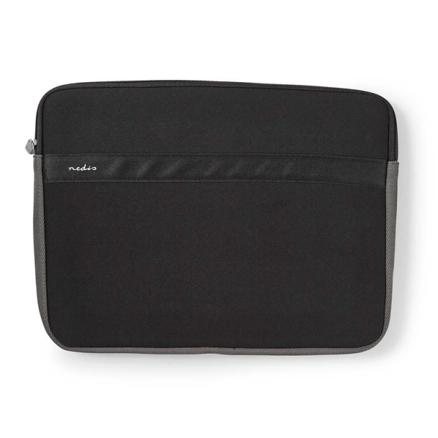 Nedis Notebook taske | 15 - 16 " | Neopren | Antracit / Sort | 22 mm | 277 mm | 380 mm