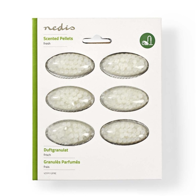 Nedis Støvsuger Duftstoffer | Frisk | 6 Genopfyldninger | Hvid