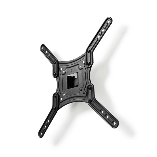 Nedis Fuld Motion TV Vægbeslag | 23 - 55 " | Maksimal vægt: 30 kg | Vipbar | Kan drejes | Minimum vægafstand: 67 mm | Maksimal vægafstand: 67 mm | 1 Drejepunkt(er) | ABS / Stål | Sort