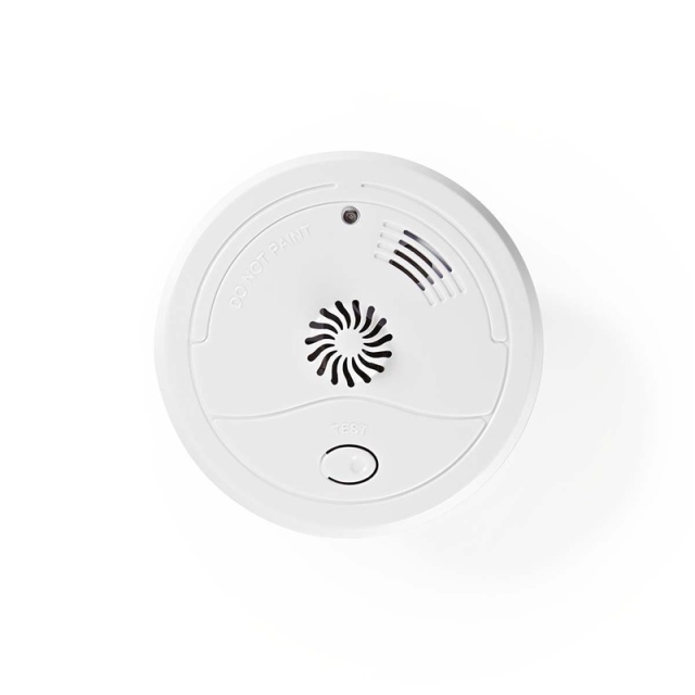 Nedis Heat Alarm | Batteri | Batteri levetid op til: 1 År | Med testknap | 85 dB | ABS | Hvid