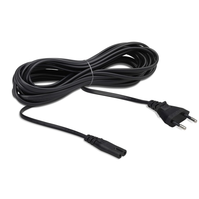 Flexson Strømkabel SONOS PLAY:3/PLAY:5/PLAYBAR 5.0m Sort