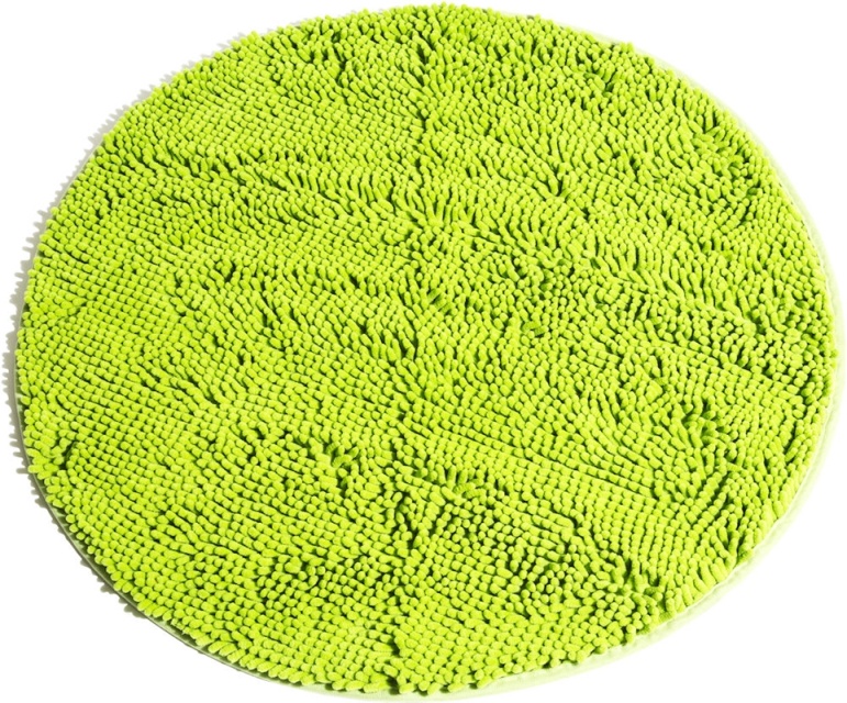 Lord Nelson Badrumsmatta Äpplegrön Rund 70Cm