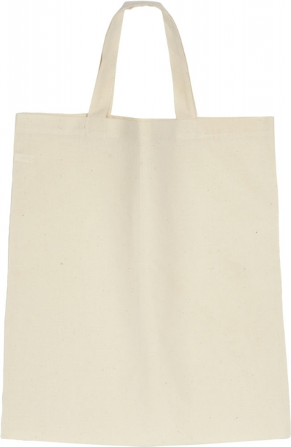 Nightingale Tote Bag 150g korte håndtag natur