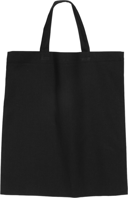 Nightingale Tote Bag 150g korte håndtag sort