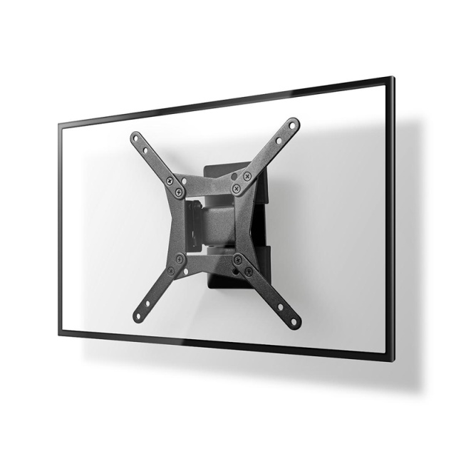 Nedis Fuld Motion TV Vægbeslag | 10 - 32 " | Maksimal vægt: 30 kg | Vipbar | Kan drejes | Minimum vægafstand: 68 mm | Maksimal vægafstand: 68 mm | 1 Drejepunkt(er) | Stål | Sort
