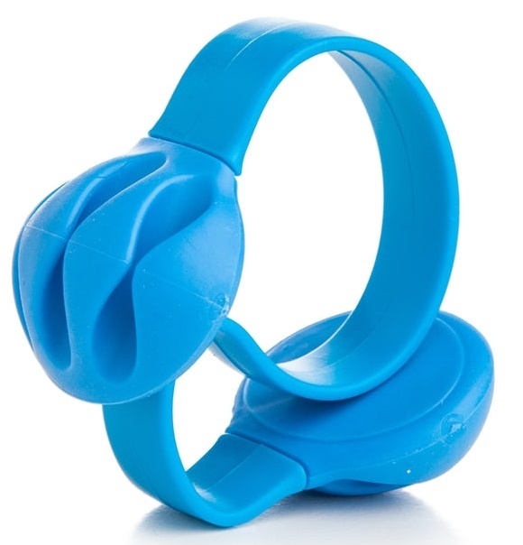 Kabelholder bordkant, Blå