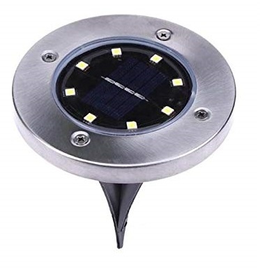 Solcelledrevet havelampe - Kølig hvid