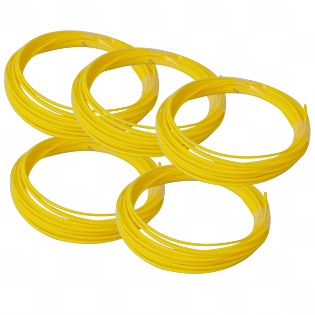 PLA-filament til 3D-pen, gul