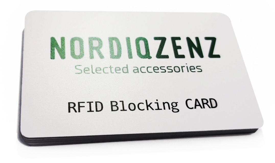 NORDIQZENZ RFID/NFC-blokeringskort