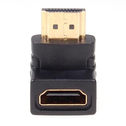 NORDIQZENZ Adapter HDMI hun til vinklet HDMI han
