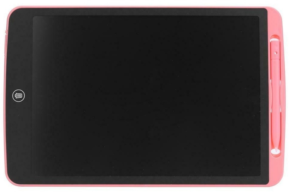 Tegnebræt med LCD-display 8,5", Pink