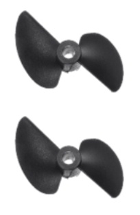 JJRC Ekstra dele til 2.4G-båd, orange