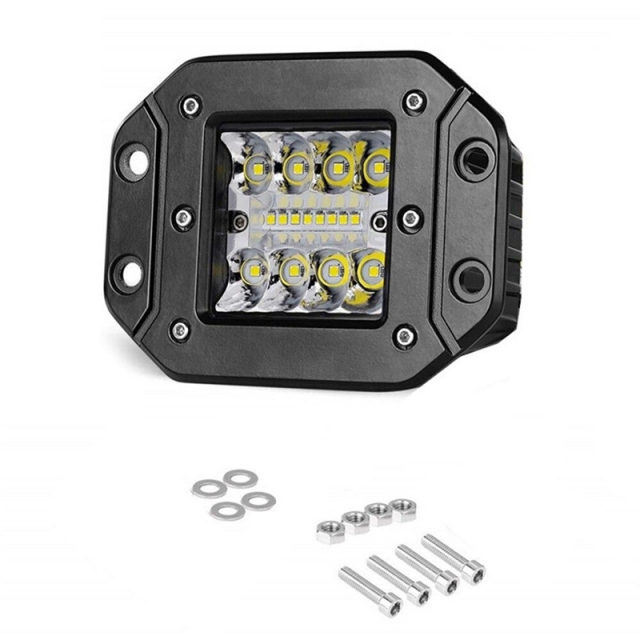 LED rampe, indbygget arbejdslys 5" 4320lm IP68