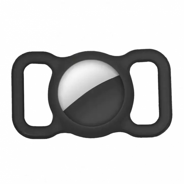 AirTag holder til hundehalsbånd, svart