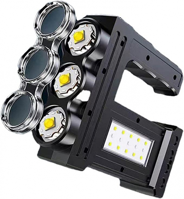 Multifunktionel og kraftfuld LED lommelygte