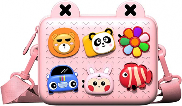 Håndtaske til børn med søde figurer