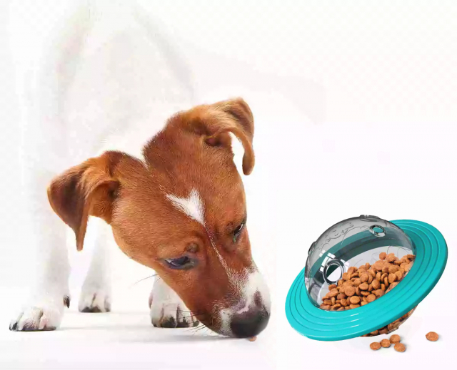 Dispenser til hunde- og kattefoder