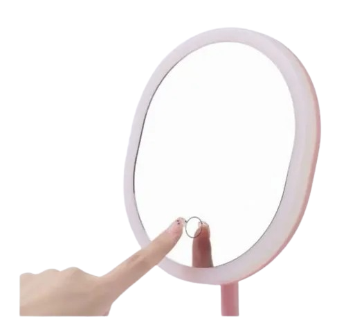 Genopladeligt Led Touch Toiletbordsspejl med stativ