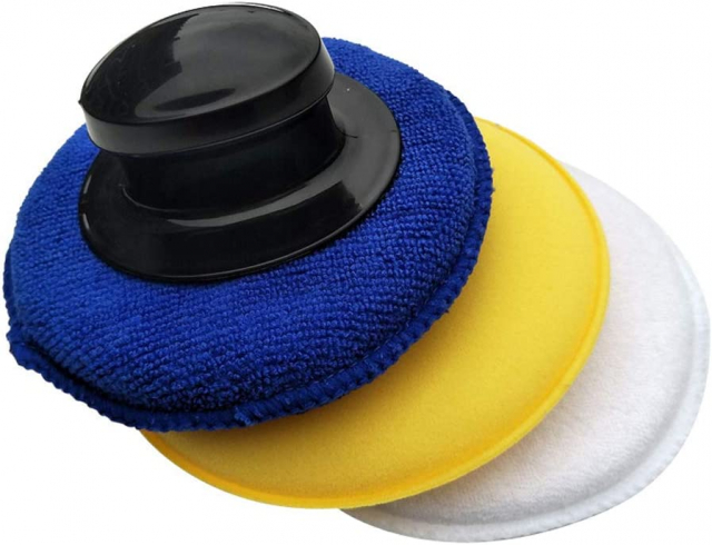 Bilplejesæt til polering, voksning og vask