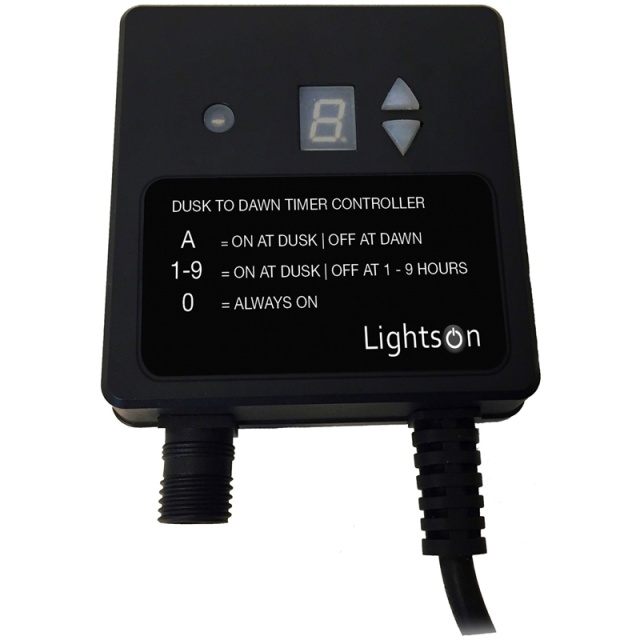 LightsOn Ljussensor/timer max 150W IP44